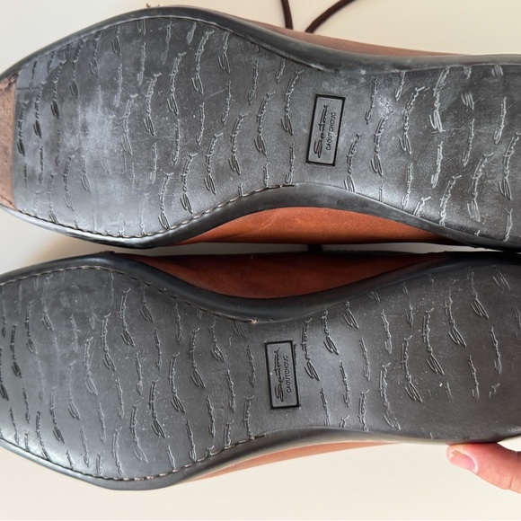 Santoni all leather beautiful walking/sports shoes. Very sharp with jeans/shorts - Picture 10 of 11